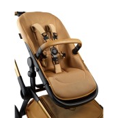 Bugaboo - Passeggino Duo Fox 5 Noir Limited Edition - Passeggino e navicella - Colori Bugaboo: Amber Glow - Noir Limited Edition