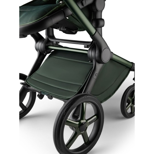 Bugaboo - Passeggino Duo Fox 5 Noir Limited Edition - Passeggino e navicella - Colori Bugaboo: Midnight Green - Noir Limited Edition