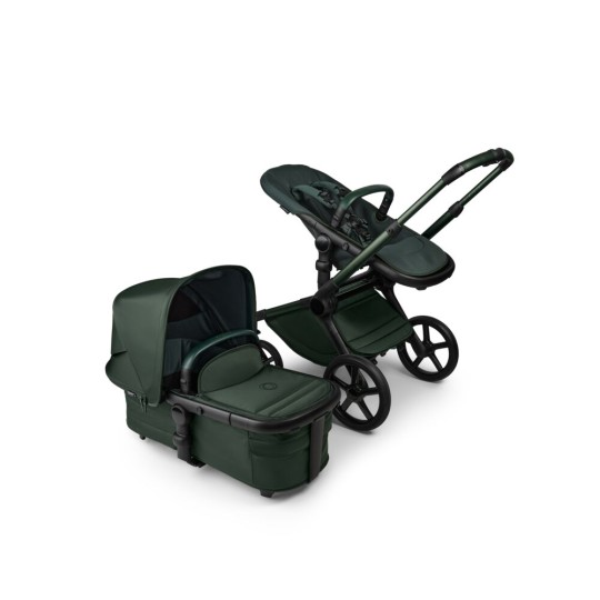 Bugaboo - Passeggino Duo Fox 5 Noir Limited Edition - Passeggino e navicella