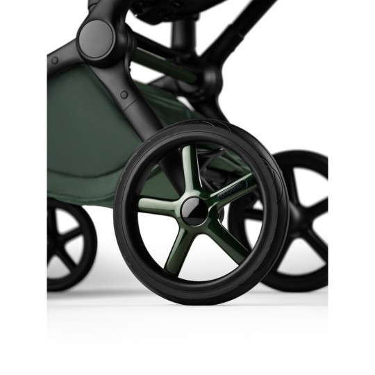 Bugaboo - Passeggino Duo Fox 5 Noir Limited Edition - Passeggino e navicella