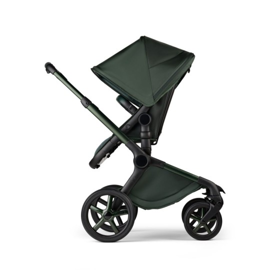 Bugaboo - Passeggino Duo Fox 5 Noir Limited Edition - Passeggino e navicella