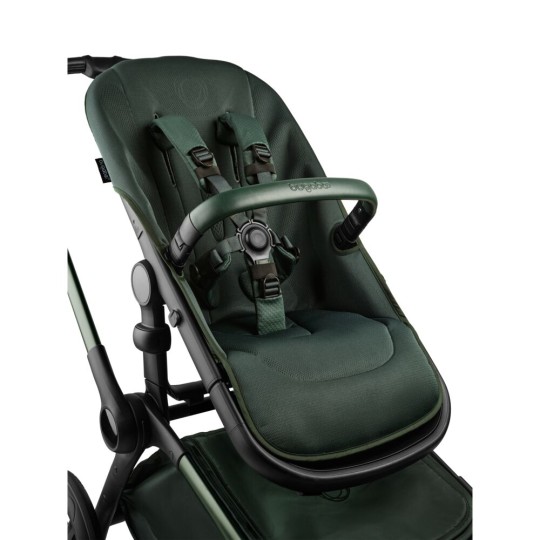 Bugaboo - Passeggino Duo Fox 5 Noir Limited Edition - Passeggino e navicella - Colori Bugaboo: Midnight Green - Noir Limited Edition