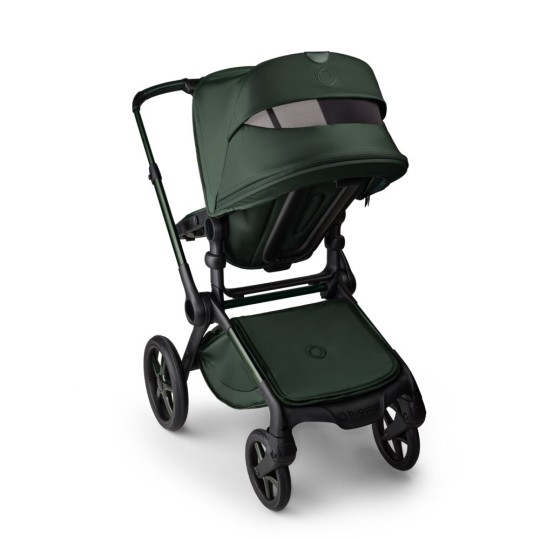 Bugaboo - Passeggino Duo Fox 5 Noir Limited Edition - Passeggino e navicella - Colori Bugaboo: Midnight Green - Noir Limited Edition