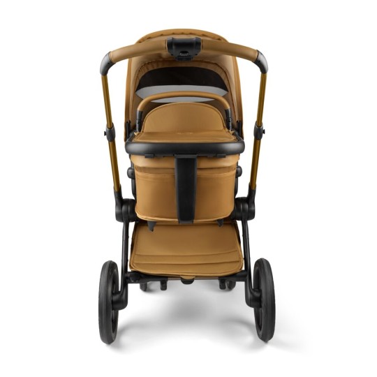 Bugaboo - Passeggino Duo Fox 5 Noir Limited Edition - Passeggino e navicella - Colori Bugaboo: Amber Glow - Noir Limited Edition