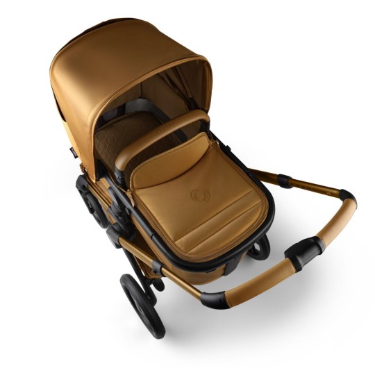 Bugaboo - Passeggino Duo Fox 5 Noir Limited Edition - Passeggino e navicella - Colori Bugaboo: Amber Glow - Noir Limited Edition