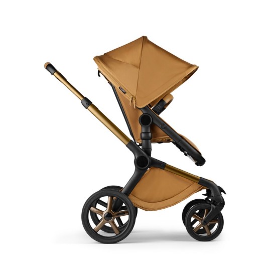 Bugaboo - Passeggino Duo Fox 5 Noir Limited Edition - Passeggino e navicella - Colori Bugaboo: Amber Glow - Noir Limited Edition