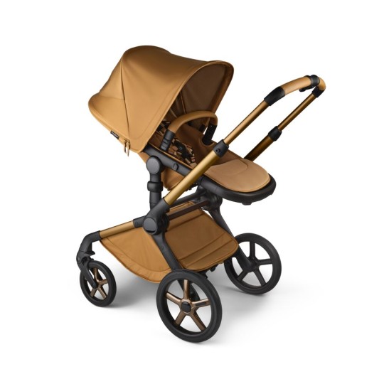 Bugaboo - Passeggino Duo Fox 5 Noir Limited Edition - Passeggino e navicella - Colori Bugaboo: Amber Glow - Noir Limited Edition