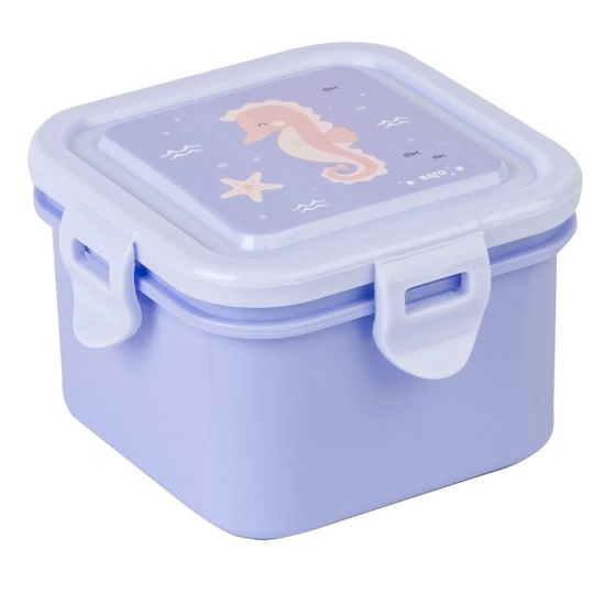 Saro - Lunchbox Porta pranzo e merenda - Colore: Blu