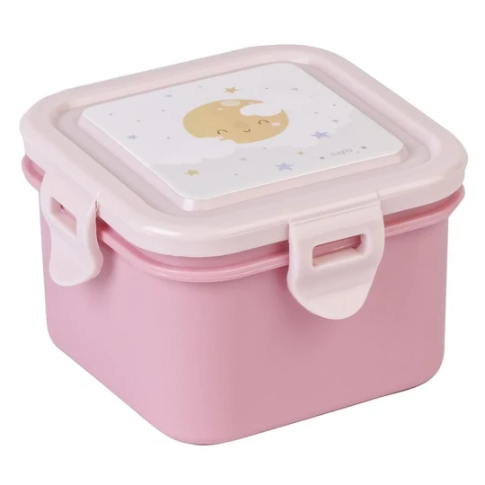 Saro - Lunchbox Porta pranzo e merenda - Colore: Rosa