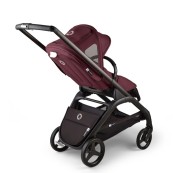 Bugaboo - Cappottina Breezy per Bugaboo Dragonfly - Traspirante e con zanzariera - Colori Bugaboo: Dark Cherry