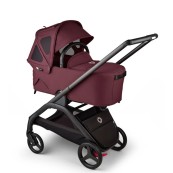 Bugaboo - Cappottina Breezy per Bugaboo Dragonfly - Traspirante e con zanzariera - Colori Bugaboo: Dark Cherry