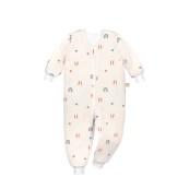 Baby Nest - Sacco nanna con gambe tog 2.5 (86/92cm) - Colori Baby Nest: Rainbow Ecru