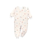 Baby Nest - Sacco nanna con gambe tog 2.5 (86/92cm) - Colori Baby Nest: Rainbow Ecru