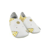 Bobux - Scarpina Soft Sole Tg. S - La cosa migliore dopo i piedi scalzi! - Colore Bobux: Dalmata