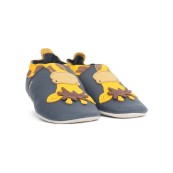 Bobux - Scarpina Soft Sole Tg. 5XL - La cosa migliore dopo i piedi scalzi! - Colore Bobux: Giraffa Navy