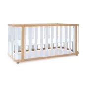 Alondra - Lettino evolutivo Crea DUE PLUS - Lettino-Letto montessoriano-Scrivania