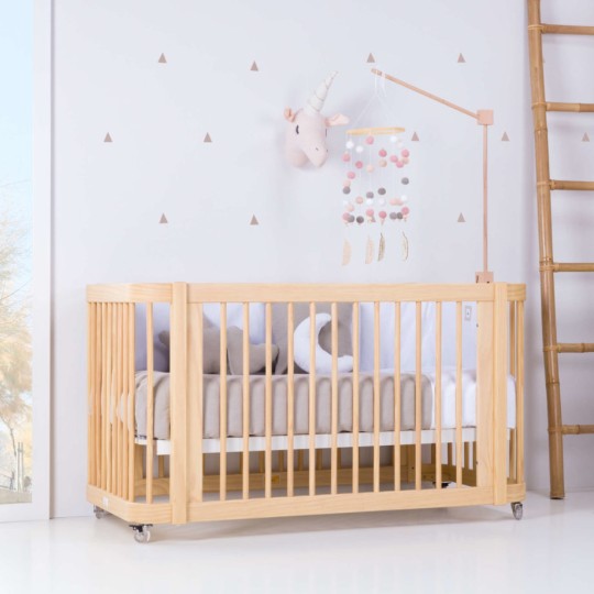 Alondra - Lettino evolutivo Crea DUE -  Lettino-Letto montessoriano-Scrivania