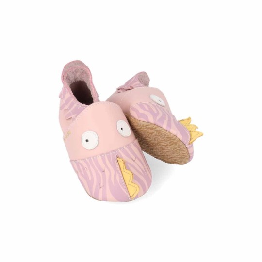 Bobux - Scarpina Soft Sole Tg. L - La cosa migliore dopo i piedi scalzi! - Colore Bobux: Gruff Blossom