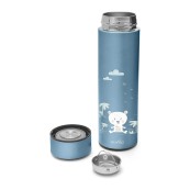 Nuvita - Thermos liquidi Digitale - con indicatore di temperatura - Colore: Blu