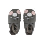 Bobux - Scarpina Soft Sole Tg. S - La cosa migliore dopo i piedi scalzi! - Colore Bobux: Balloons Grey