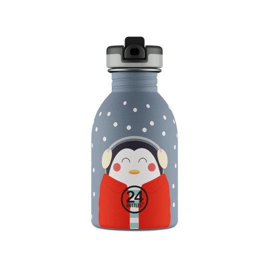 24Bottles - Bottiglia Urban Kids 250ml - Colori 24Bottles: Happy Penguin