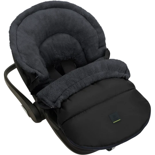 Baby Nest - Sacco ovetto e sacco passeggino 3in1 - Colori Baby Nest: Black