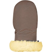 Baby Nest - Scaldamani lungo con pelo per passeggino - Colori Baby Nest: Desert Sand