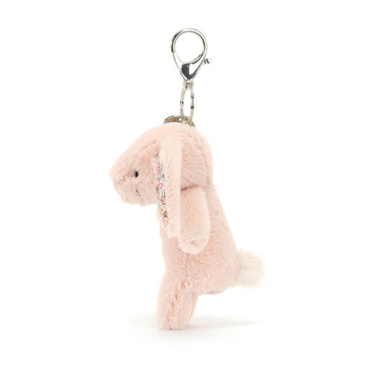 Jellycat - Portachiavi morbido in peluche - Versioni Jellycat: Blush Bunny