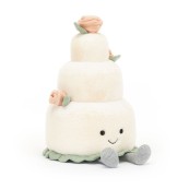 Jellycat - Peluche morbido Torta Nuziale divertente