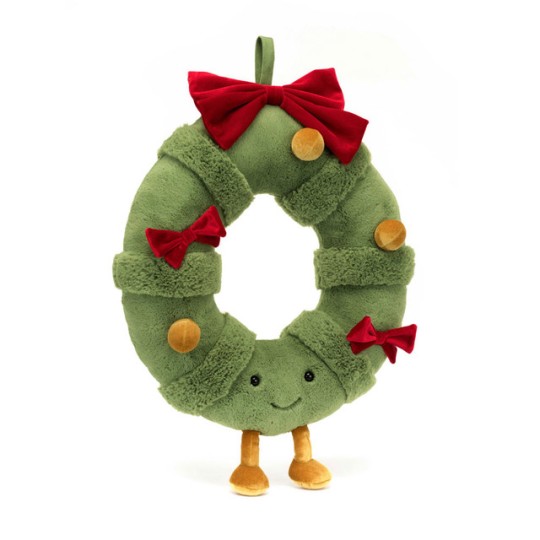 Jellycat - Peluche morbido Ghirlanda Natale 44cm