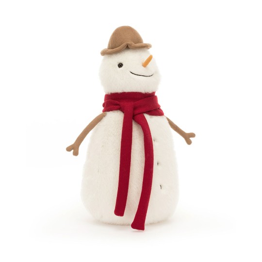 Jellycat - Peluche morbido Pupazzo di neve