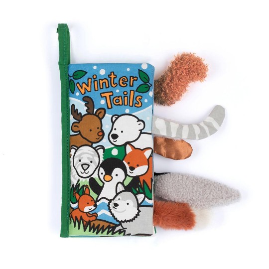 Jellycat - Libro morbido da passeggino - Colore: Winter Tails