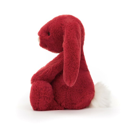 Jellycat - Peluche morbido Coniglio Rosso - Taglie Jellycat: M