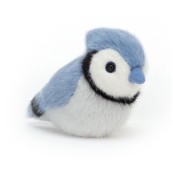 Jellycat - Peluche morbido Uccellino Blu