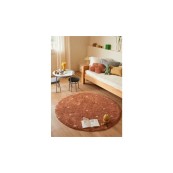 Lorena Canals - Tappeto Tondo Lavabile - Dot - Mushrooms Collection - 140 cm