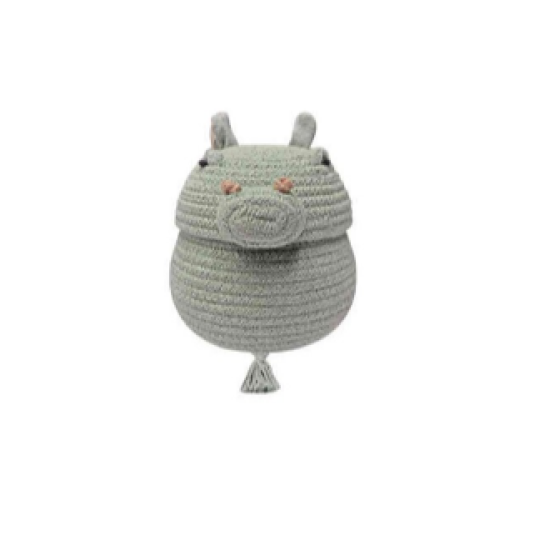 Lorena Canals - Cestino portatutto Hippo - Taglia: 15*17 cm