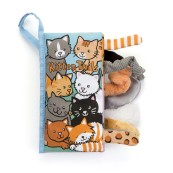 Jellycat - Libro morbido da passeggino - Colore: Kitten Tails