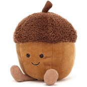 Jellycat - Peluche morbido Ghianda divertente