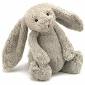 Jellycat - Peluche morbido Coniglio beige