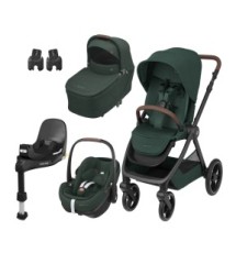 Maxi Cosi - Passeggino Trio Oxford+ con ovetto Pebble 360 Pro² e base rotante - Ovetto reclinabile