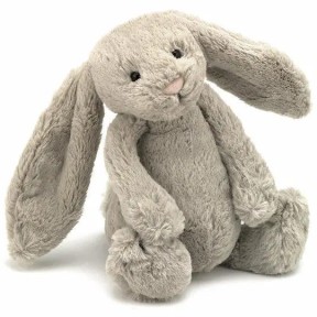 Jellycat - Peluche morbido Coniglio beige