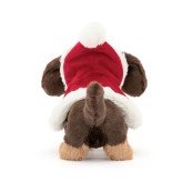 Jellycat - Peluche morbido Natale Bassotto Warmer