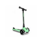 Scoot&Ride - Monopattino a 3 ruote HighWaykick 3 - Pieghevole e ruote Led - Colore: Kiwi