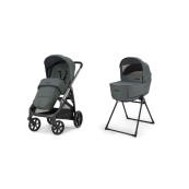 Inglesina - Passeggino Duo System Aptica 25 - Navicella e passeggino - Colore Inglesina: Emerald Green