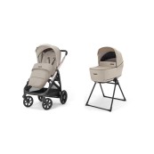 Inglesina - Passeggino Duo System Aptica 25 - Navicella e passeggino - Colore Inglesina: Pashmina Beige