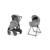 Inglesina - Passeggino Duo System Aptica 25 - Navicella e passeggino - Colore Inglesina: Platinum Grey