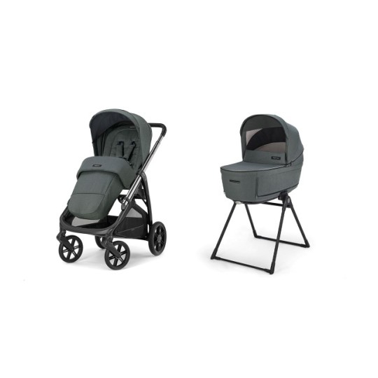 Inglesina - Passeggino Duo System Aptica 25 - Navicella e passeggino - Colore Inglesina: Emerald Green