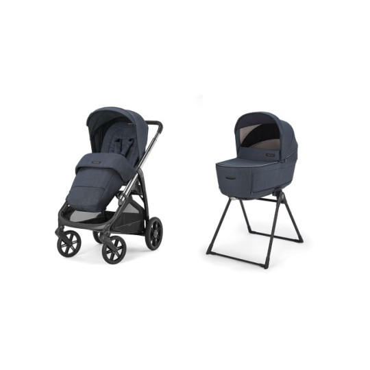 Inglesina - Passeggino Duo System Aptica 25 - Navicella e passeggino - Colore Inglesina: Resort Blue