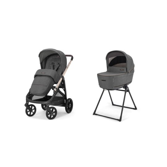 Inglesina - Passeggino Duo System Aptica 25 - Navicella e passeggino - Colore Inglesina: Velvet Grey