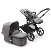 Bugaboo - Fox5 Completo - Il passeggino adatto a tutti i tipi di terreno - Colori Bugaboo: Graphite/Grey Melange